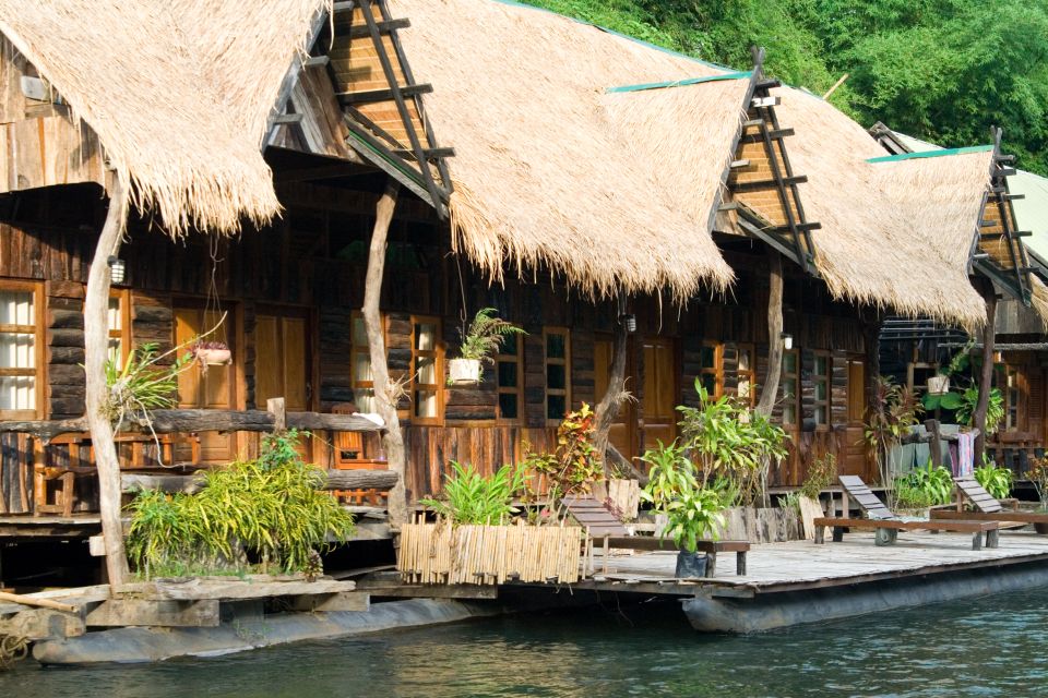 3-Day River Kwai, Floating Market and Erawan Waterfalls - Included Amenities