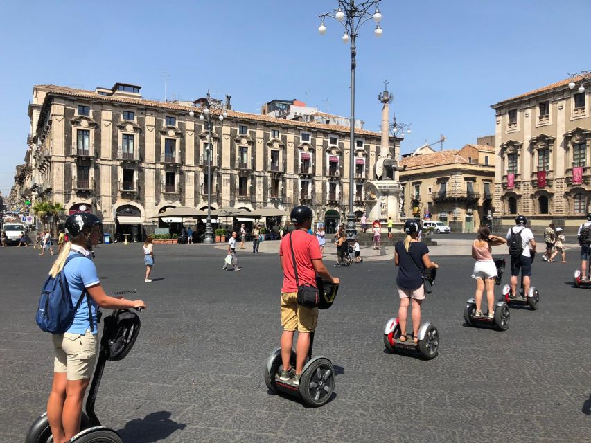 3-Hour Catania Segway PT Authorized Tour - Inclusions