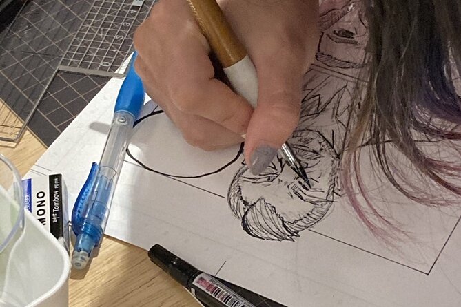 3-Hour Manga Drawing Workshop in Tokyo - Drawing Tools and Materials