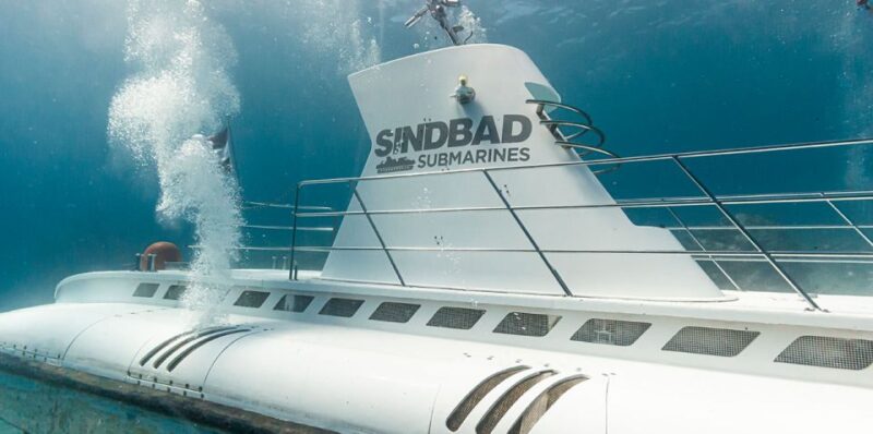 3-Hour Sinbad Submarine Red Sea Tour From Hurghada - Submarine Features