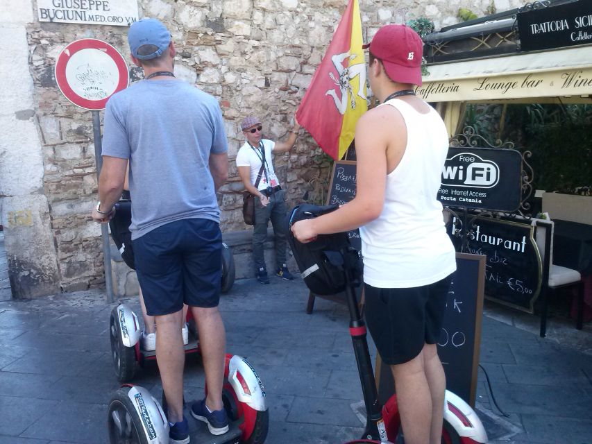 3-Hour Taormina Segway PT Authorized Tour - Included Amenities