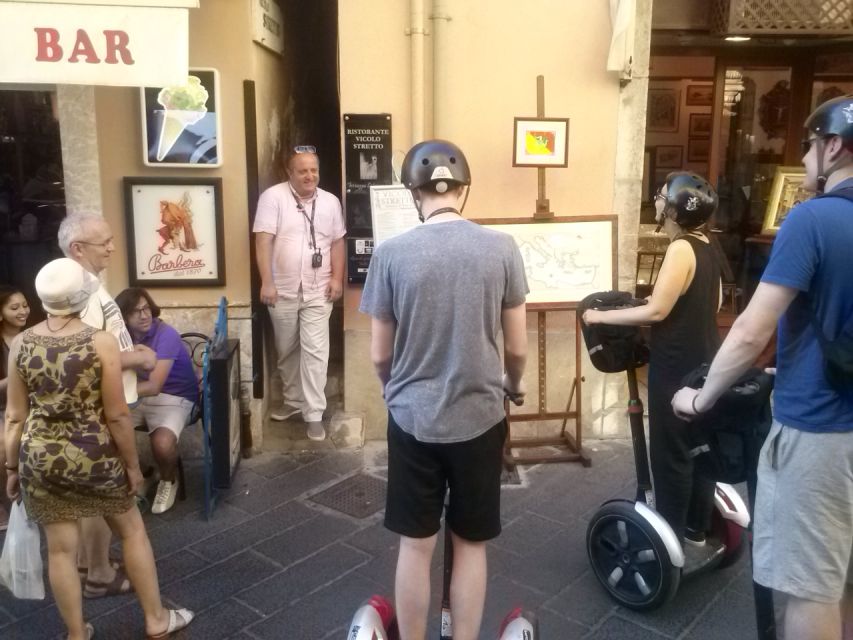 3-Hour Taormina Segway PT Authorized Tour - Exclusions