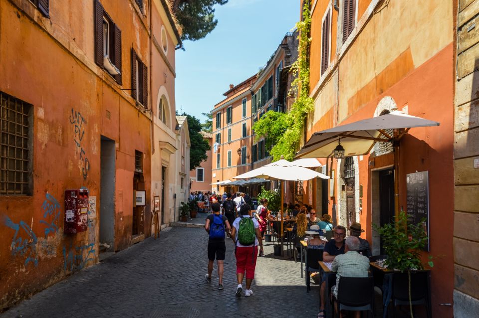 3-Hour Trastevere and Jewish Ghetto Guided Walking Tour - Tour Inclusions and Exclusions