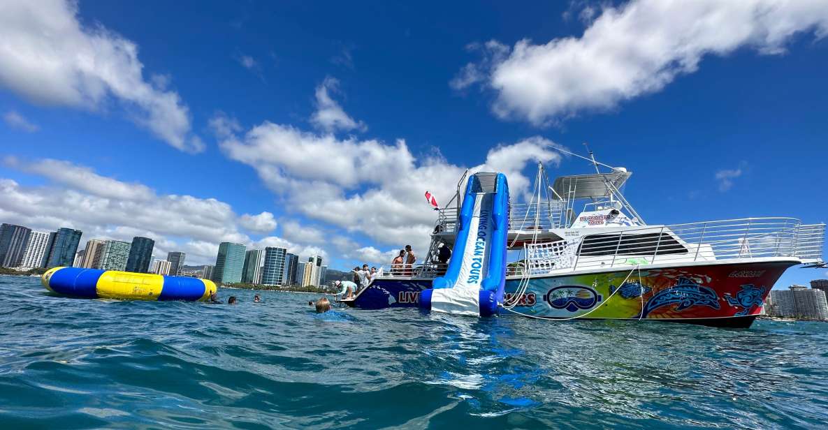 3 Hour Waikiki Waterslide and Ocean Playground Cruise - Age and Health Restrictions