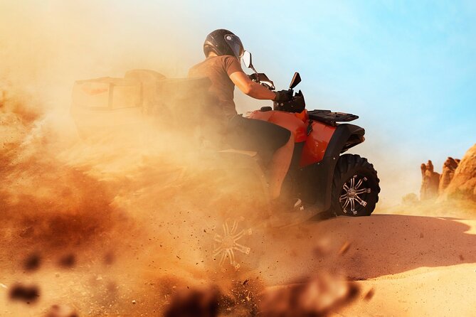 3 Hours Guided Sunrise Quad Adventure With Pickup From Sharm - Key Points