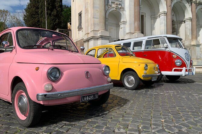 3 Hours Private Tour in Rome on a Vintage Fiat 500 - Key Points