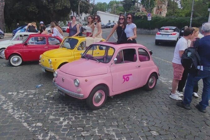 3 Hours Private Tour in Rome on a Vintage Fiat 500 - FAQ