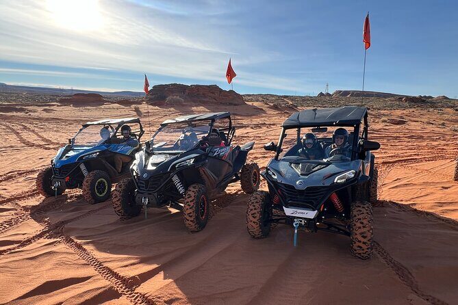 3 hours UTV Combo Tour in Antelope Canyon and Horseshoe Bend - Key Points