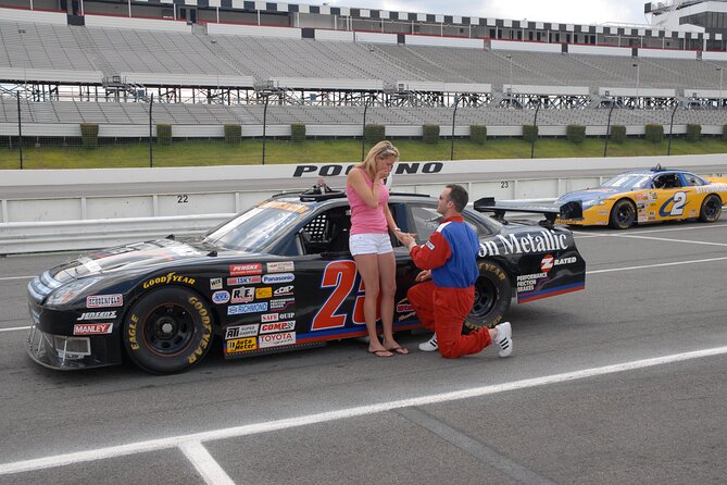 3 Lap Stock Car Ride Along at Pocono Raceway - Booking Process