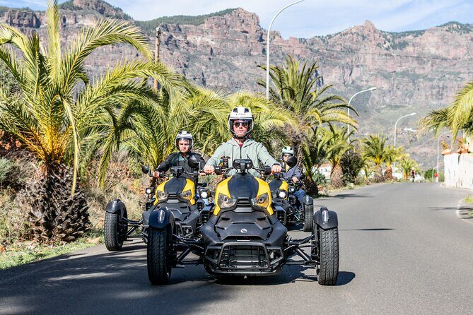 3 Wheel Motorcycle like Quad/Buggy Tour Gran Canaria (Maspalomas) - FAQs