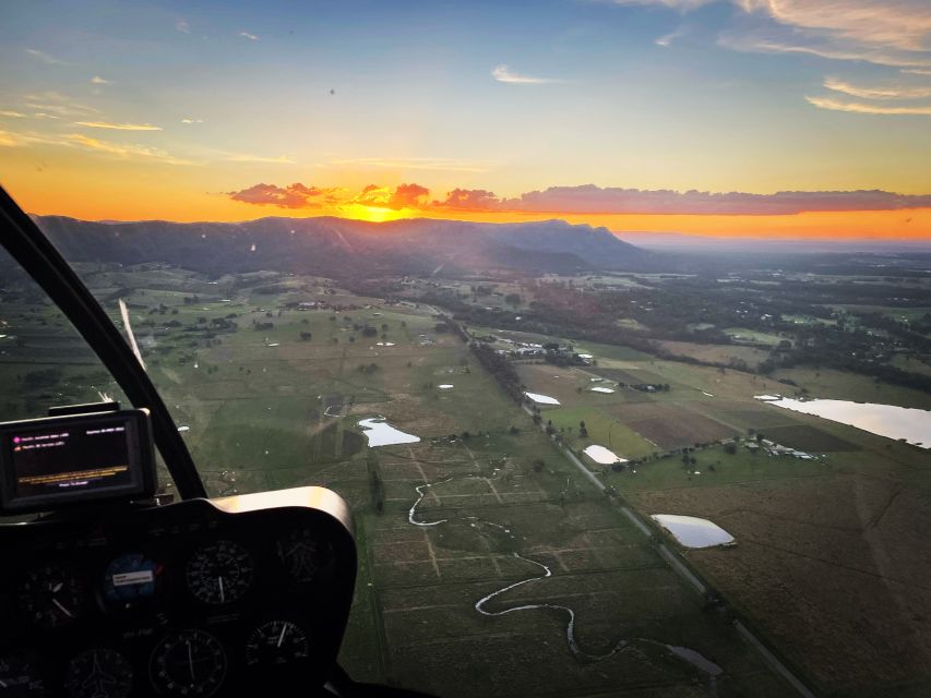 30 Minute Helicopter Scenic Flight Hunter Valley - Inclusions
