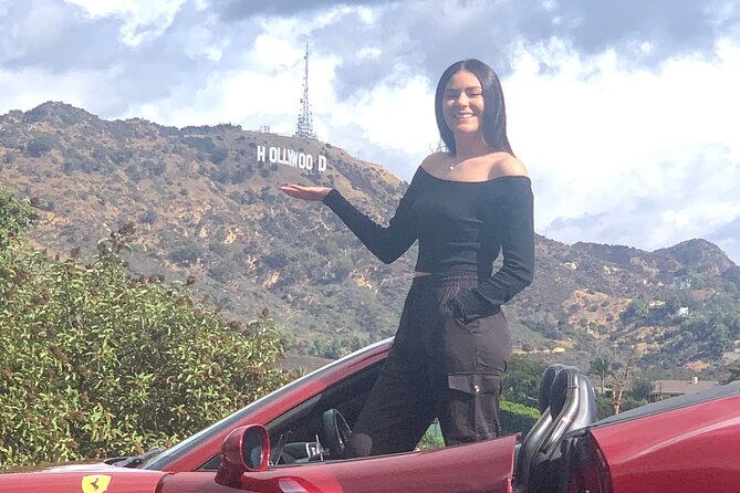 30-Minute Private Ferrari Driving Tour To Hollywood Sign - Highlights