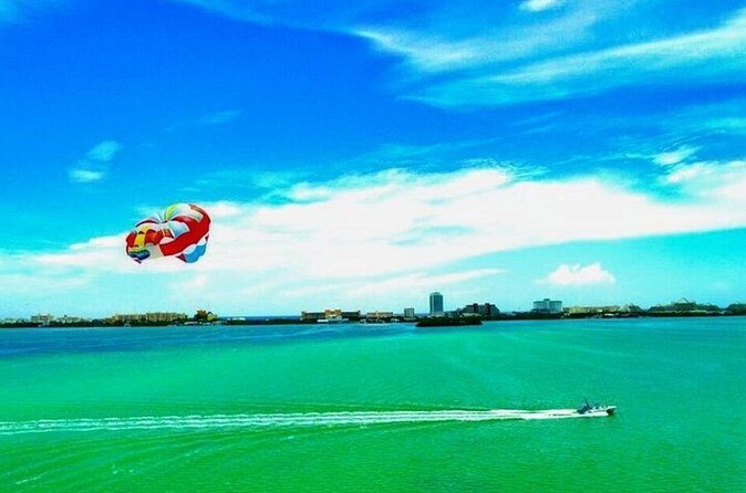 30 Minutes Sky Rider Lagoonside Parasailing in Cancun - The Sum Up
