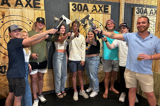 30A Axe Throwing Experience in Santa Rosa Beach - Good To Know