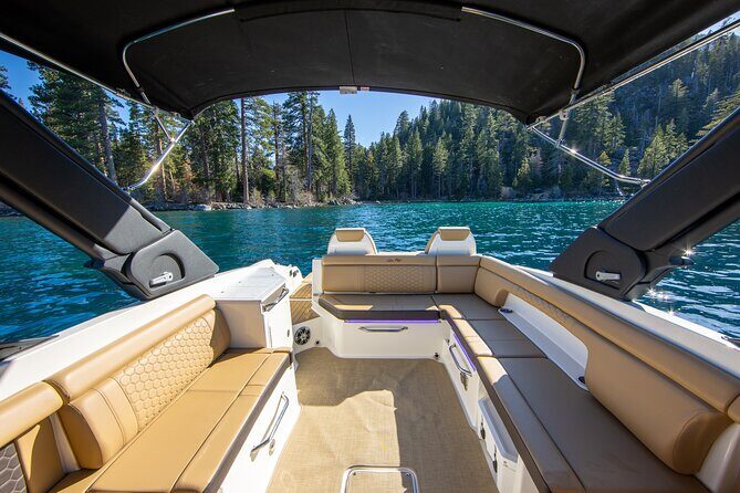 30ft Luxury Private Yacht Charter on South Lake Tahoe - The Experience Provider: BayWatch Boat Charters