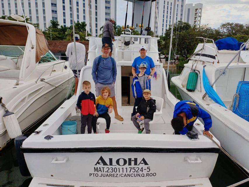 31ft Bertram Cancun Fishing Boat - Included Amenities