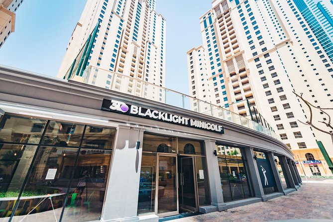 3d Blacklight Minigolf - Jbr / Marina Dubai - Location and Directions