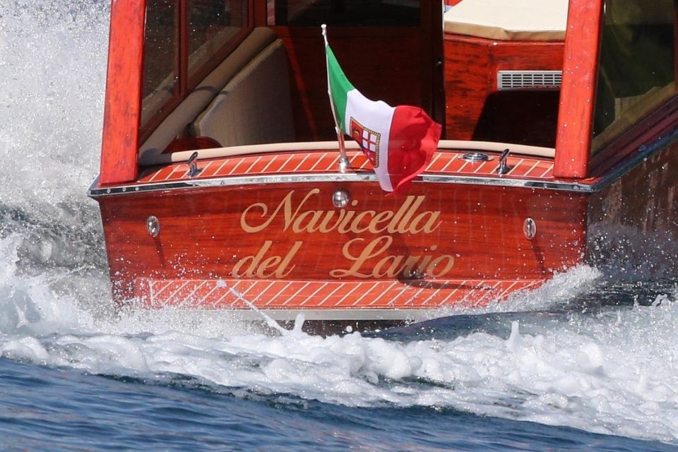 3H Lake Como Private or Shared Tour on Wooden Boat - Captains Service and Tailored Experience
