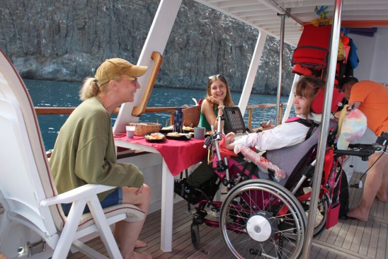 3H Private O Shared Tour to Accessible Boat En Canary Island - Itinerary Highlights