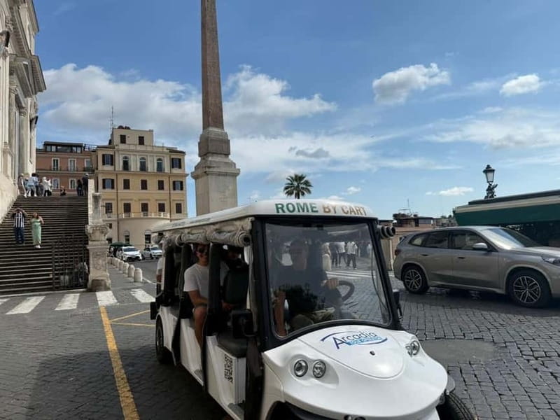 3H Rome: Baroque, Ancient and food experience by Golf Cart - Exploring Rome in a Different Way: The 3H Rome: Baroque, Ancient and Food Experience by Golf Cart