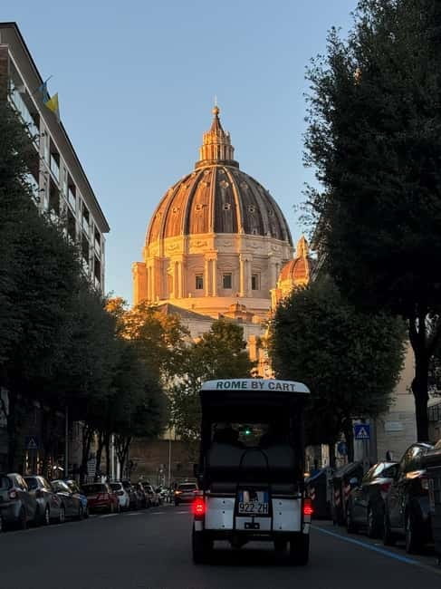 3H Rome: Roman Churches and Food at sunset on a Golf Cart - Who Will Love This Tour?