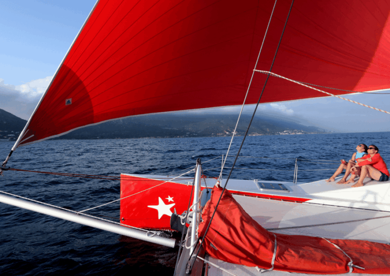 3H30 Explore the South Shore of the Bay of Ajaccio Catamaran - Highlights and Experiences