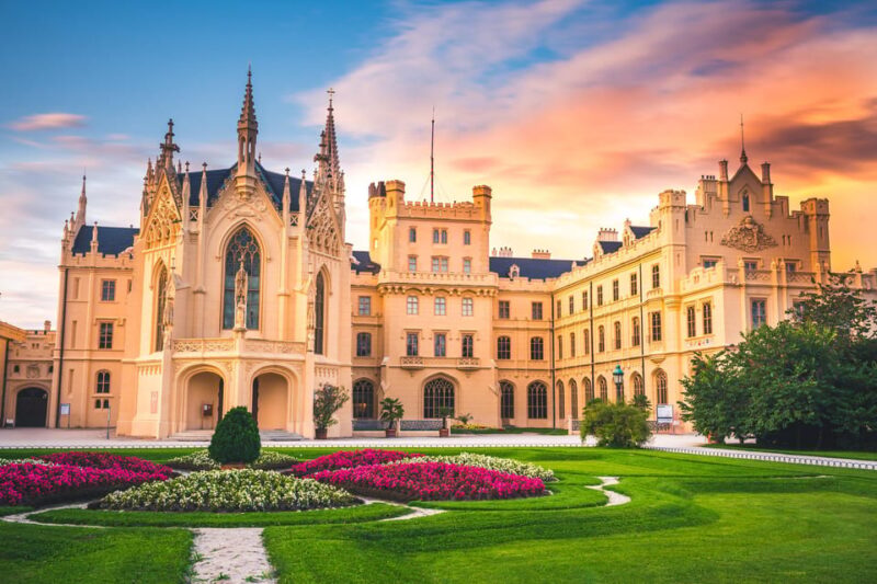 4 Castles Private Day Trip From Vienna to South Moravia - Valtice Palace Sightseeing