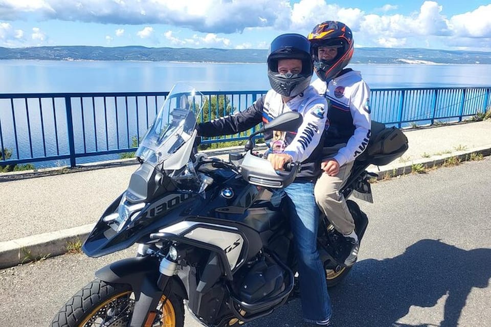 4 day motorcycle trip through Croatia, starting in Trogir - Key Points  