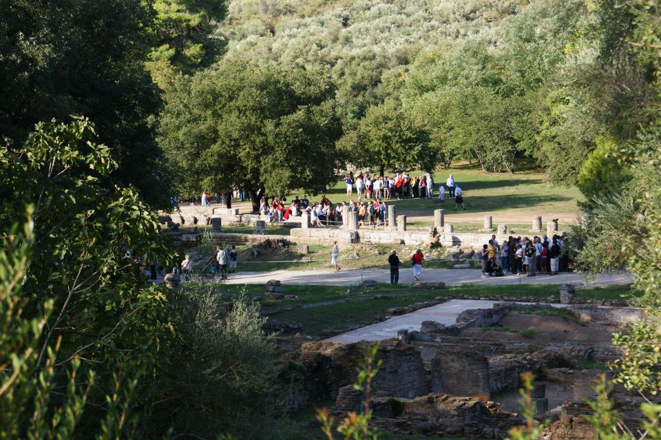 4-Day Tour of Mycenae, Epidaurus, Olympia, Delphi & Meteora - Day 2: Olympia and a Cross-Continent Drive
