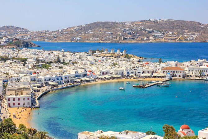 4 Days/3 Nights Mykonos and Santorini from Athens in 4* Hotels - Key Points