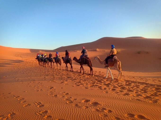 4 Days Desert Tour From Marrakech to Merzouga Erg Chebbi - Camel Trek in the Desert