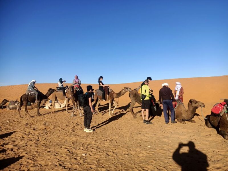 4 Days From Marrakech to Fes via Merzouga Desert - Camel Ride and Desert Camp