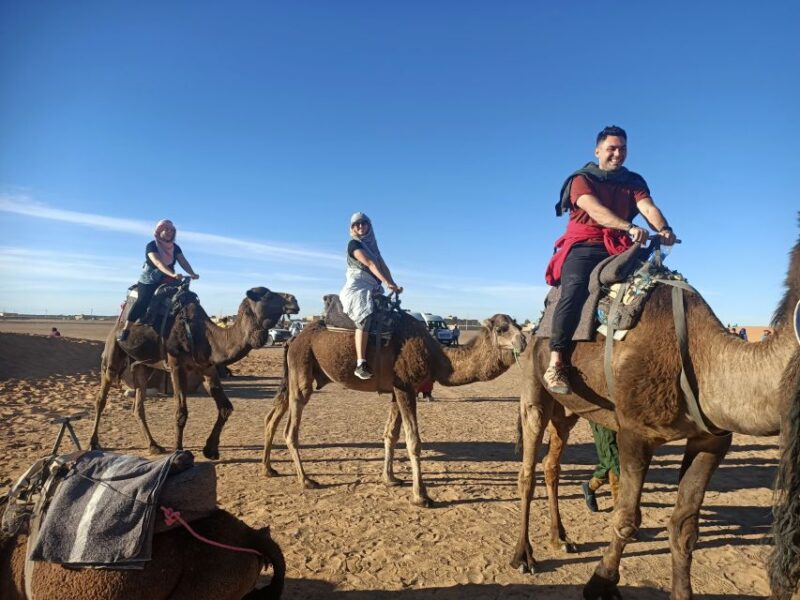 4 Days From Marrakech to Fes via Merzouga Desert - Camel Ride and Sunset