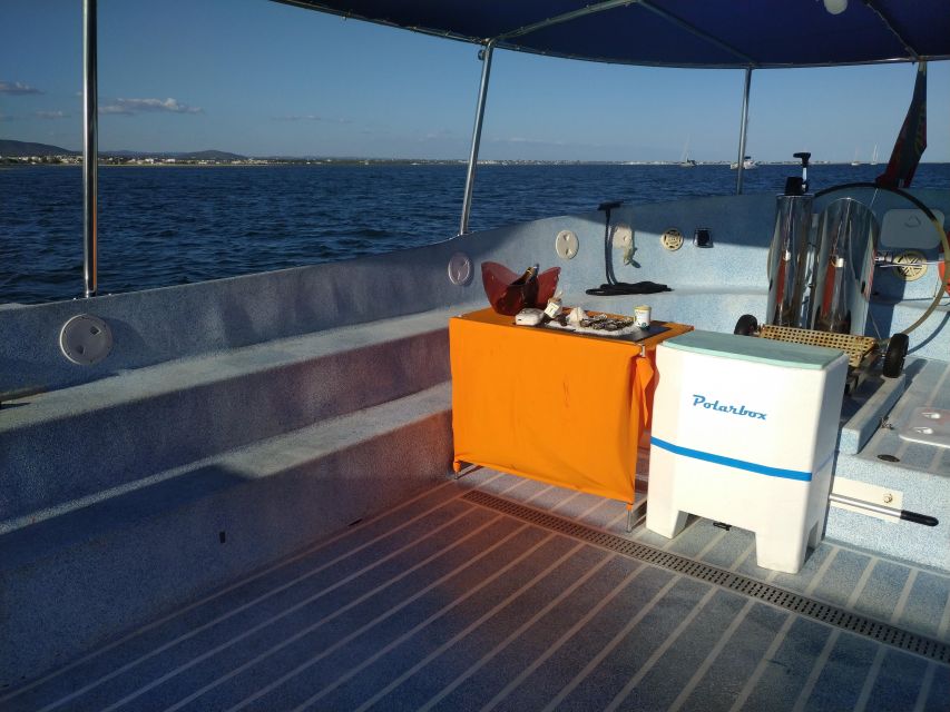 4 Hour Classic Boat Cruise, Ria Formosa Natural Park, Olhão. - Equipment and Amenities