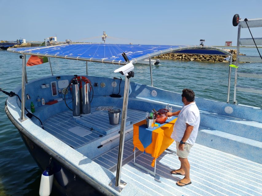 4 Hour Classic Boat Cruise, Ria Formosa Natural Park, Olhão. - Meeting Point Details