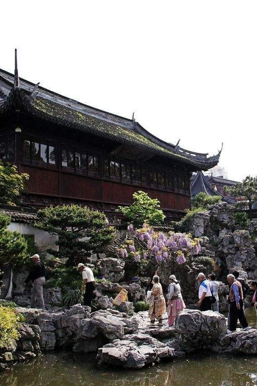 4-Hour Shanghai Best Garden and Temple Tour With Tea Tasting - Old Town Bazaar