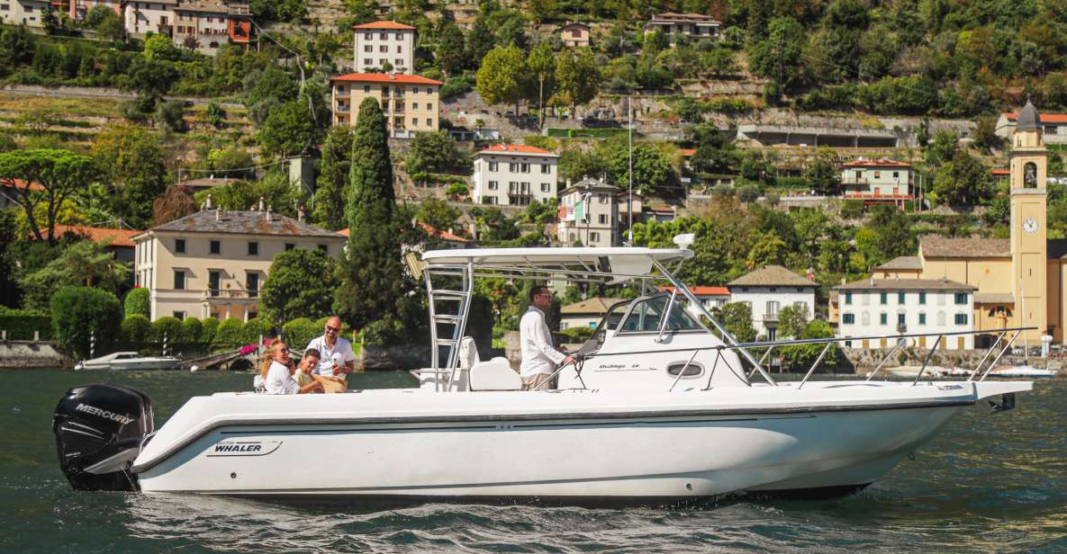 4 Hours Private Boat Tour on Lake of Como - Inclusions