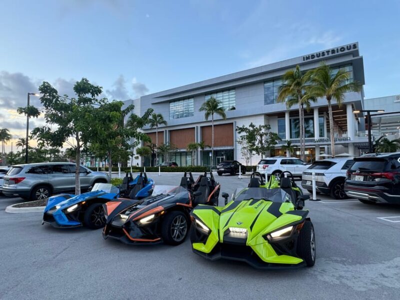 4 Hours Slingshot Rental Miami - We The Best !! - Key Points