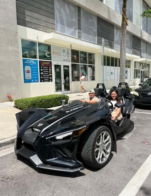4 Hours Slingshot Rental Miami - We The Best !! - The Itinerary and Driving Experience