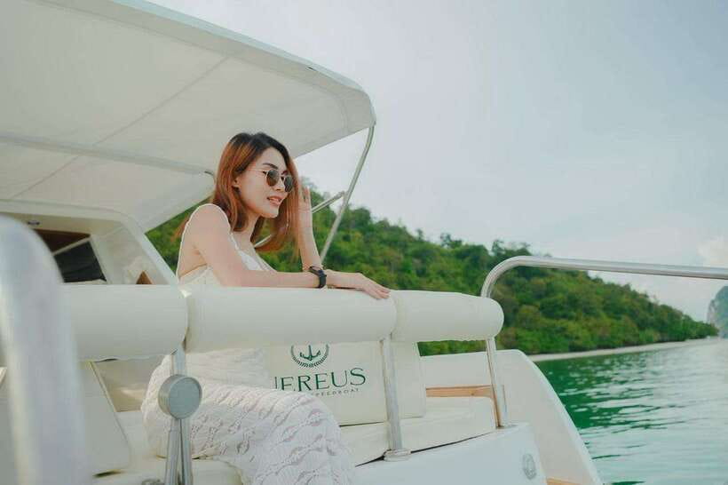 4 Islands Afternoon-Sunset Trip by Luxury Speed Boat - Key Points