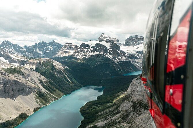 45 mins Helicopter tour to Mt Assiniboine & its Glaciers in Banff - Key Points
