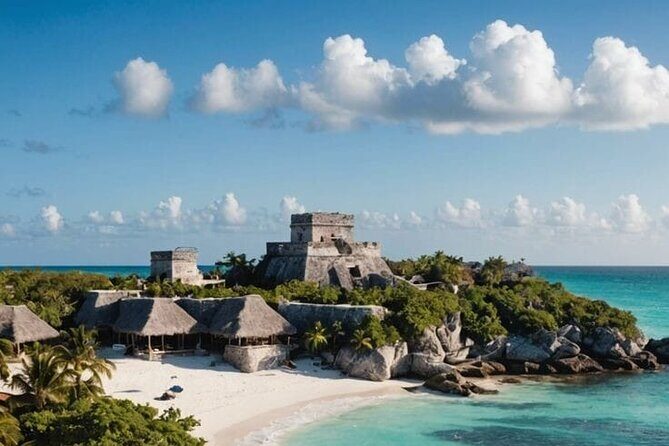 4X1 Tour to Tulum, Coba, Cenote and Playa del Carmen in one day! - Key Points