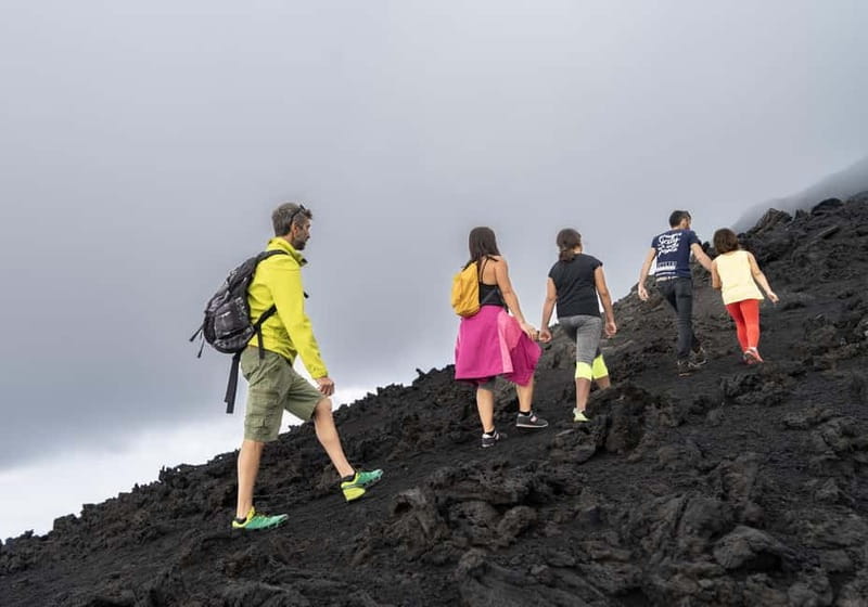 4x4 excursion on Mount Etna with lunch in a winery from Catania and Taormina - Key Points