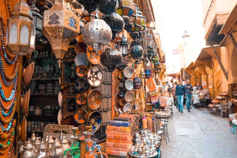 5 Day Tour From Casablanca to Marakech via Desert - Marrakechs Lively Souks