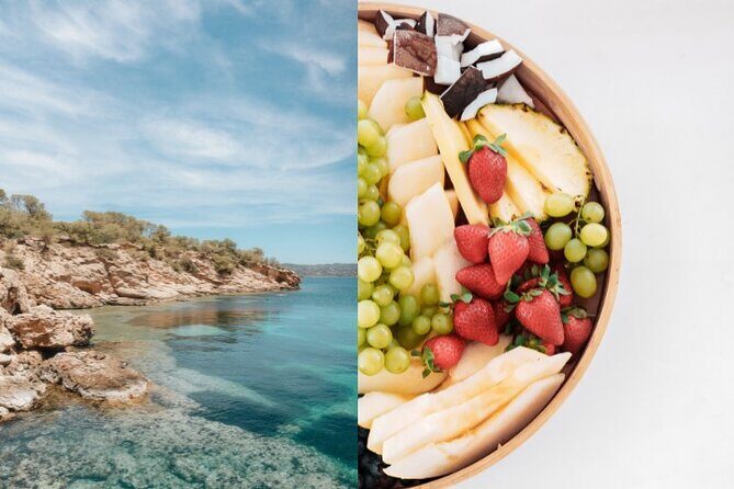 5 Hour Adults Ibiza Boat Trip + lunch, 6 drinks, SUP Boards & DJ - Key Points