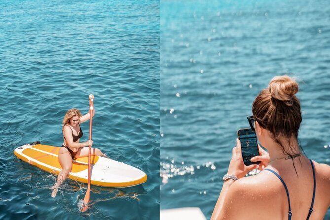 5 Hour Adults Ibiza Boat Trip + lunch, 6 drinks, SUP Boards & DJ - The Balance of Cost and Value