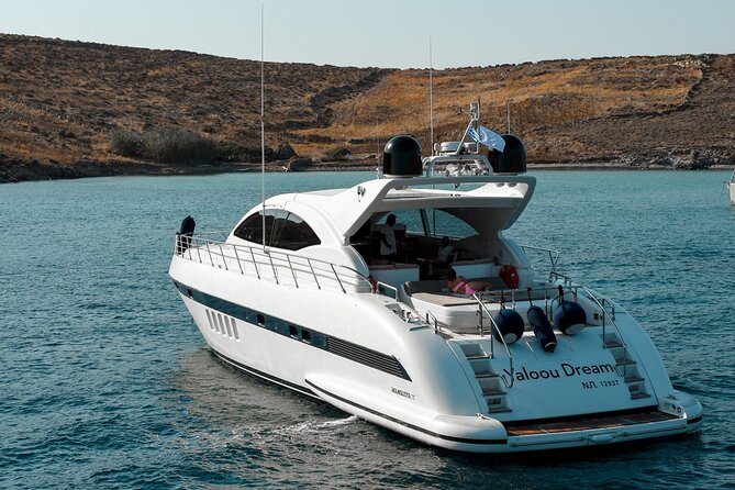 5 Hour Private Yacht Cruise in Delos Rhenia Mykonos Mangusta 72 - Accessibility and Participation Guidelines