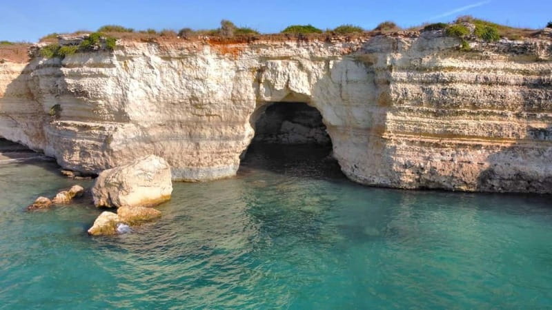5 hours Otranto, boat tour with snorkeling and aperitif - Key Points