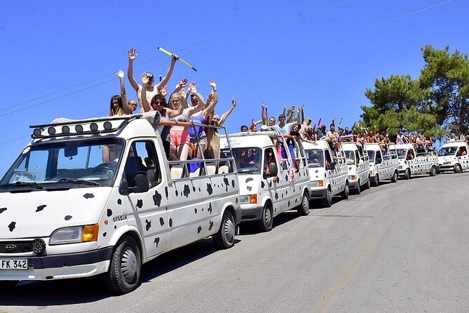 5 in 1 Combo Zipline, Rafting,Caprio Bus,Buggy, Kanyon in Antalya - Pickup and Timing