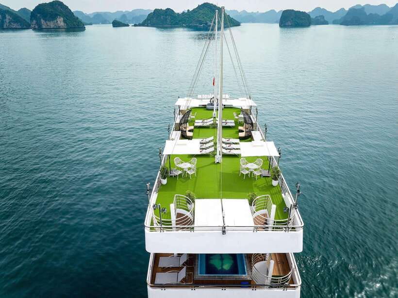 5 Stars Luxury Ha Long Day Cruise And Limousine Transfer - Key Points